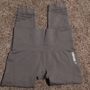 Gray Gymshark Seamless Leggings